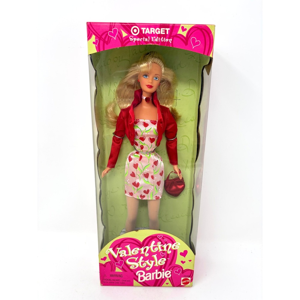 Mattel Valentine Style Barbie Doll 1998 Target Special Edition 20465 NIB